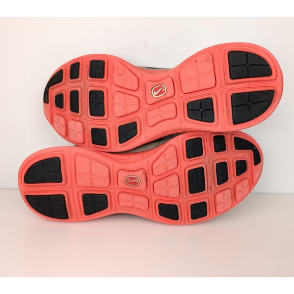 Nike Lunaracer 2 Running Hiking Shoes Gray Pink‎ Orange Black Sneakers Womens 10 - Picture 7 of 9